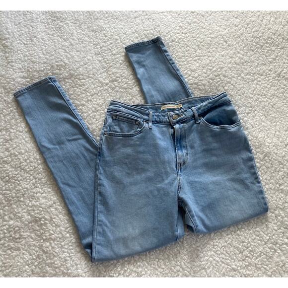 Levi's Denim - Levi's 721 High Rise Skinny Jeans women's W31 L30, blue light denim, no flawsb